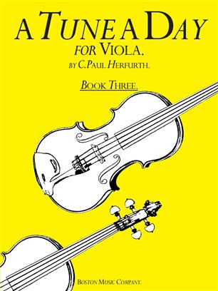 HERFURTH C.P. - A TUNE A DAY V.3 - VIOLA