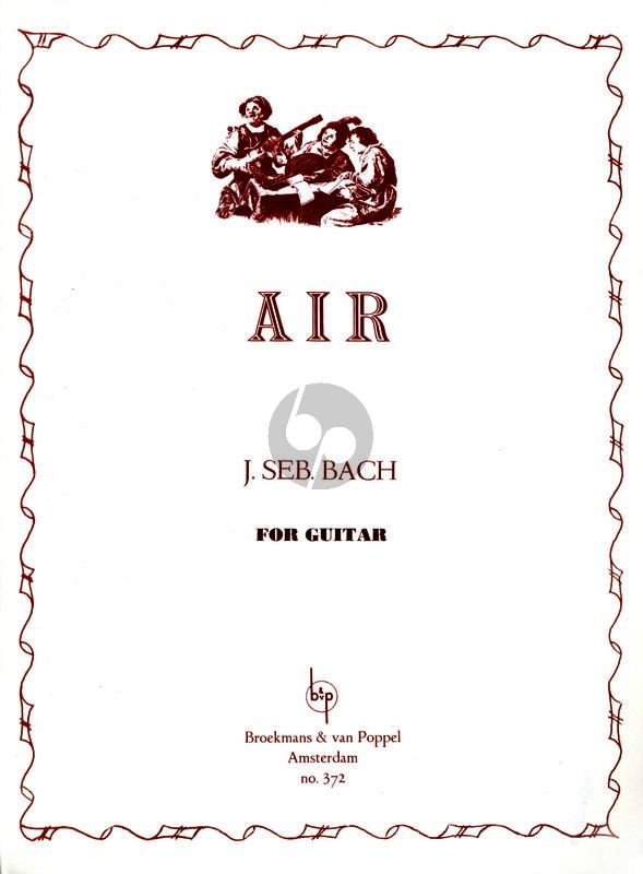 BACH J.S. - AIRE -  GUIT