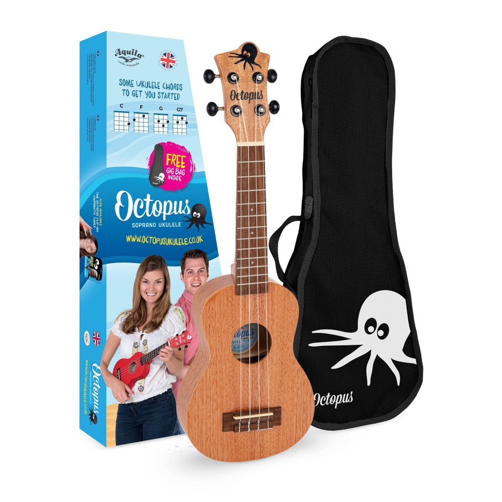 UKELELE SOPRANO - OCTOPUS UK-205NAT