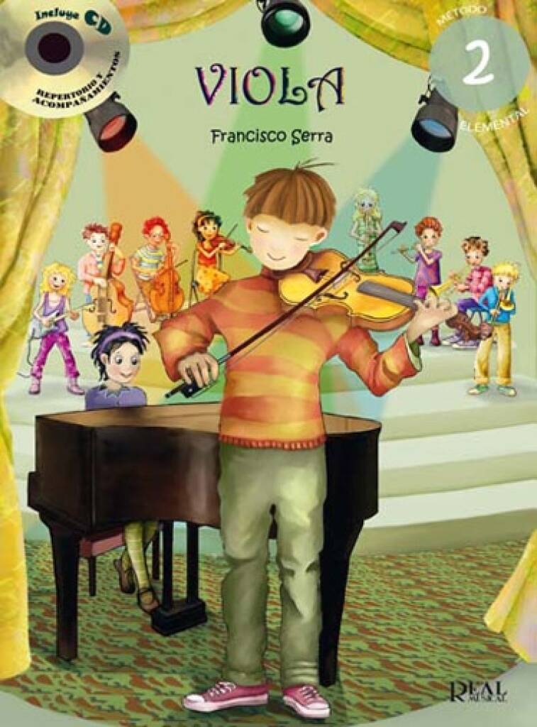 SERRA F. - PRIMEROS PASOS (METODO ELEMENTAL) VIOLA Vº2 +CD