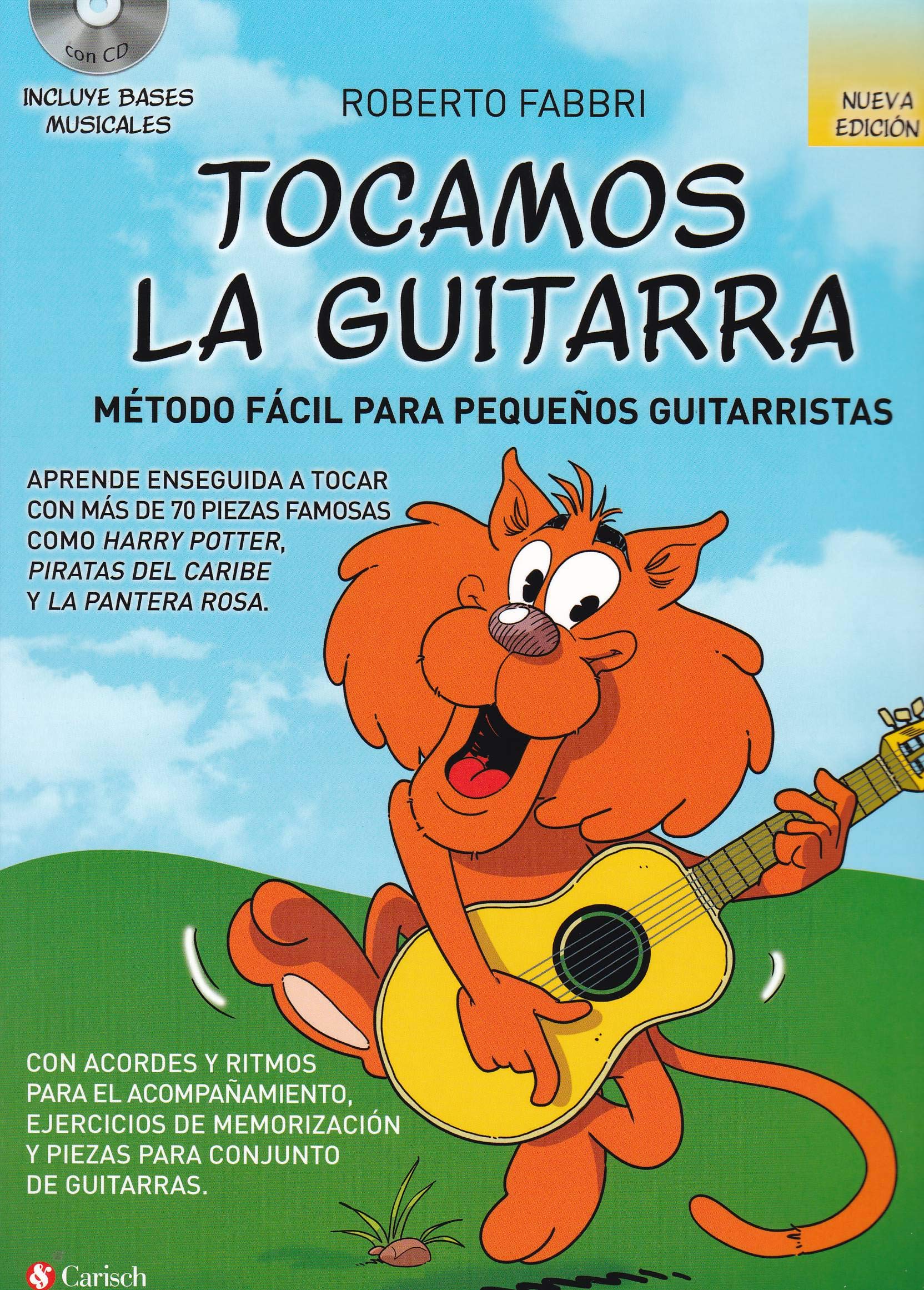 FABBRI R.- TOCAMOS LA GUITARRA + AUDIO DESCARGABLE    (METODO FACIL PEQUEÑOS GUITARRISTAS)