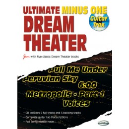 DREAM THEATER - ULTIMATE MINUS ONE GUITAR +CD