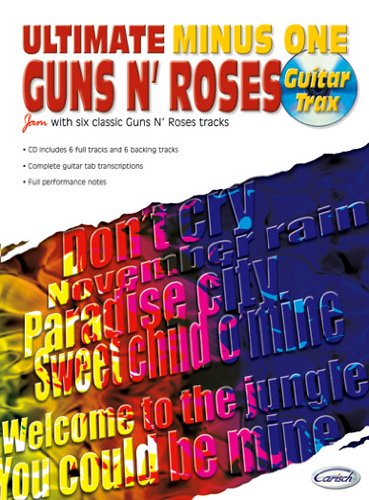 GUNS N-ROSES - JAM WITH-ULTIMATE MINUS ONE**DESCATALOGADO** (+CD) (TABLATURA)