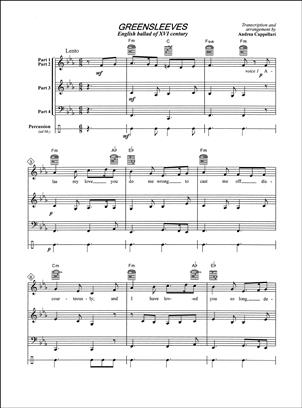 ALBUM. - GREENSLEEVES ENSEMBLE