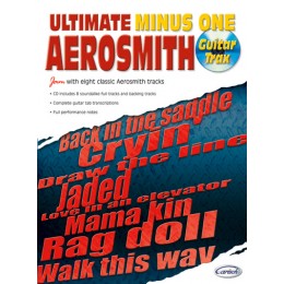 AEROSMITH - ULTIMATE MINUS ONE GUITAR +CD