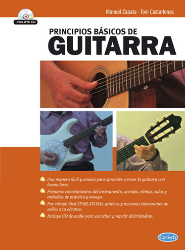 ZAPATA/CASTARLENAS - PRINCIPIOS BASICOS DE GUITARRA +CD
