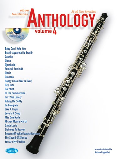 CAPPELLARI A. - ANTOLOGIA V. 4 (24 ALL TIME FAVORITES) (+CD) OBOE