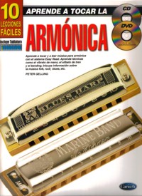GELLING P.- APRENDE A TOCAR LA ARMONICA 10 LECCIONES FACILES (CD+DVD)