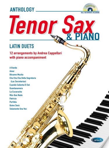 CAPPELLARI A. - ANTOLOGIA LATIN DUETS (+CD) (SAXO T)