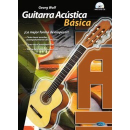 WOLF G. - GUITARRA ACUSTICA (CLASICA) BASICA +CD