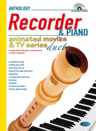 CAPPELLARI. - ANIMATED MOVIES & TV SERIES DUETS +CD (FLD/P)