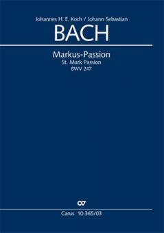 BACH J.S. - PASION SEGUN SAN MARCOS - BWV.247