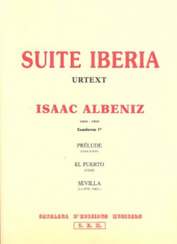 ALBENIZ I . - SUITE IBERIA Nº3 REV ATENELLE (L´ ALBAICIN, EL POLO, LAVAPIES)
