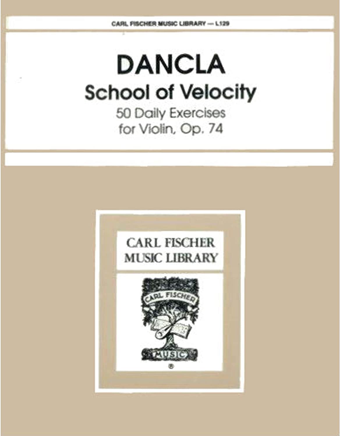 DANCLA CH. - ESCUELA DE MECANISMO (50 EJERCICIOS) - OP.74