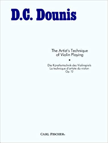 DOUNIS D.C. - TECNICA ARTISTICA DEL VIOLIN - OP.12