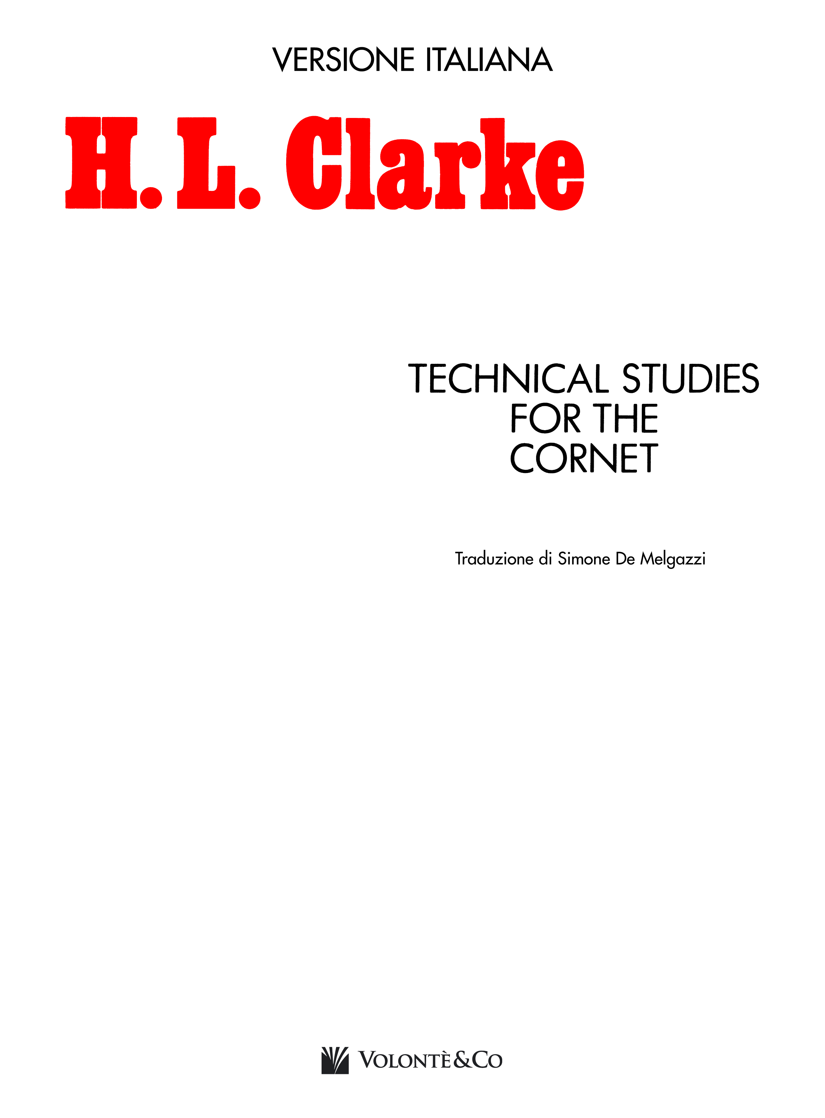 CLARKE H.L. - ESTUDIOS V.2 TECNICOS -(CORNET)