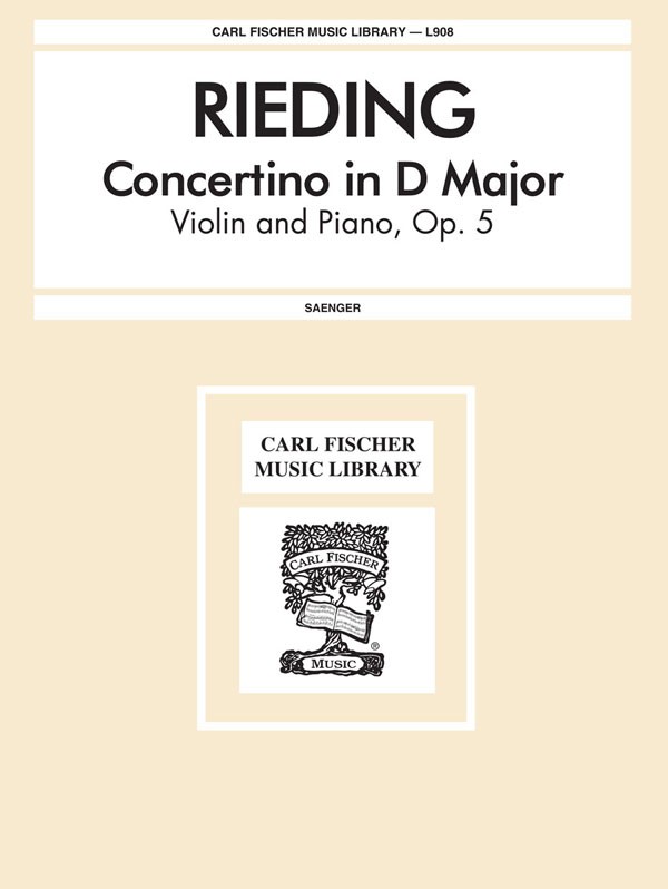 RIEDING O. - CONCIERTO REM OP.5