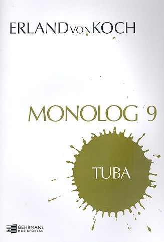 KOCH VON E. - MONOLOGUE 9 TUBA SOLA