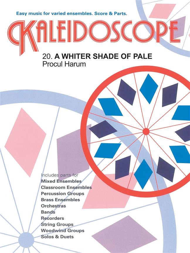 HARUM P. - A WHITER SHADE OF PALE KALEIDOSCOPE (PARTITURA Y PARTES)