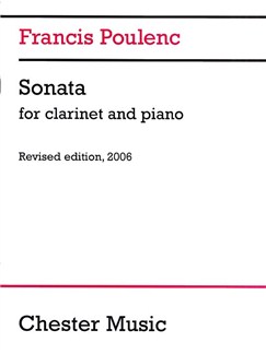 POULENC F. - SONATA CLARINETE -(edicion Revisada 2006)