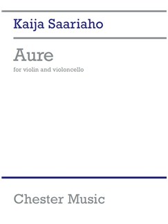 SAARIAHO K. - AURA - VIOLIN Y VIOLONCHELO