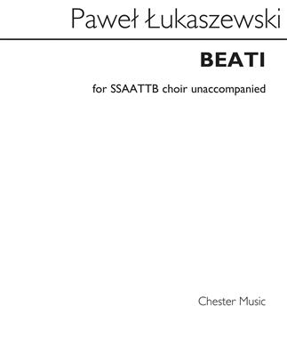 LUKASZEWSKI P. - BEATI CORO SSAATTB