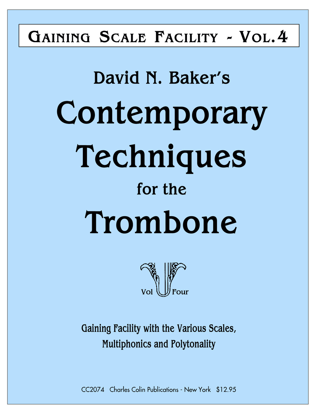 BAKER D.N. - CONTEMPORARY TECHNIQUE V.4 -