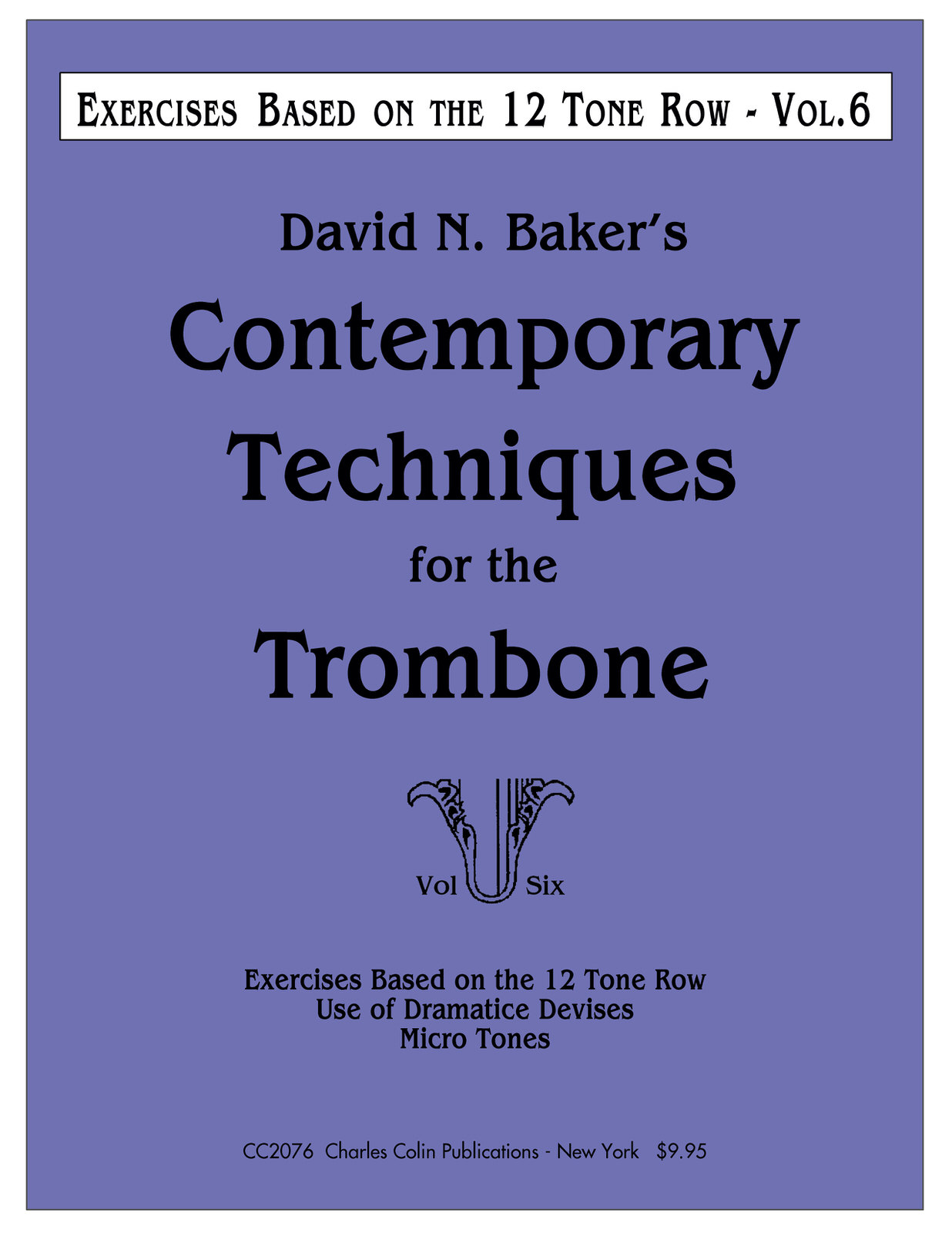 BAKER D.N. - CONTEMPORARY TECHNIQUE V.6 -