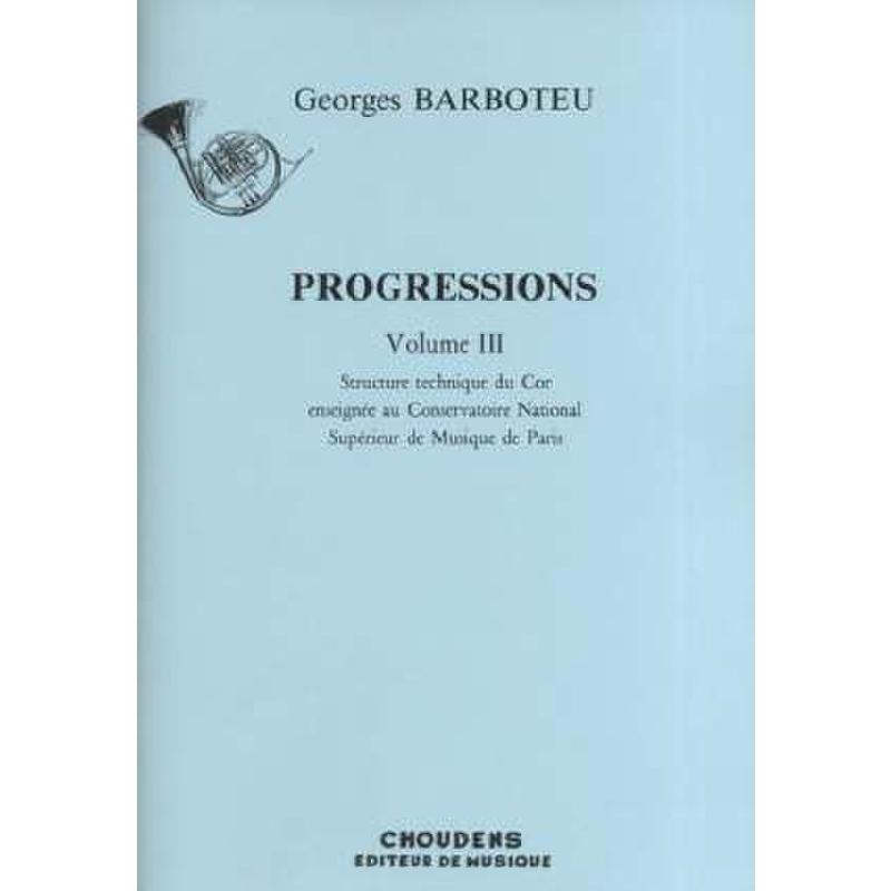 BARBOTEU G. - PROGRESSIONS V.3 -