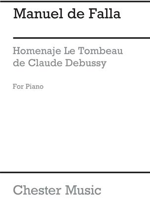 FALLA M. - HOMENAJE A LA TUMBA DE DEBUSSY -