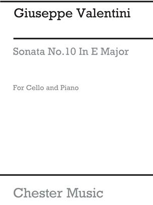 VALENTINI G. - SONATA Nº10 MI M -