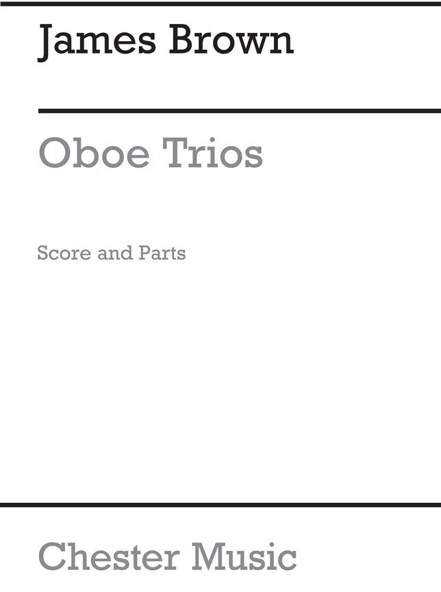 BROWN J. - OBOE TRIOS (SC + PT)