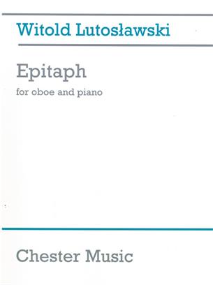 LUTOSLAWSKI W. - EPITAFIO -