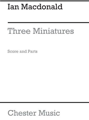 MCDONALD I. - MINIATURAS (3)              TU/TB/2TP/TR -