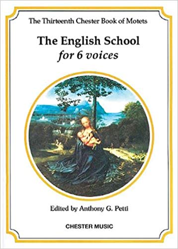 ALBUM - MOTETS V.13 THE ENGLISH SCHOLL SSAATB (6 VOCES)