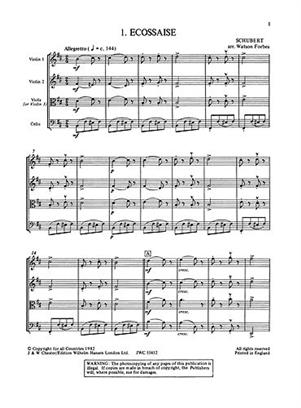 FORBES W. - CUARTETO DE CUERDA V.1 (Score&Parts)