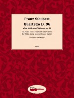 SCHUBERT F. - CUARTETO D.96 DEL OP.21 (FL/VA/VC/G)