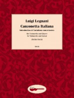 LEGNANI L. - CANZONETTA ITALIANA (INTRO Y VARIACIONES) CELLO Y GUITARRA