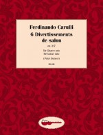 CARULLI F. - DIVERTIMENTOS DE SALON OP.317 (6)