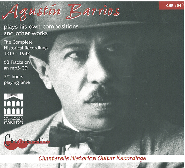 BARRIOS A. - PLAYS HIS OWN COMPOSITIONS (SOLO CD)
