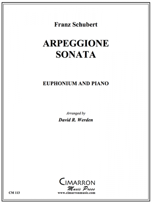 SCHUBERT / WERDER - SONATA ARPEGGIONE- FAGOT Y PIANO