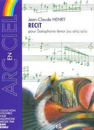 HENRY J.C.- RECIT SAXO TENOR ( ALTO )SOLO