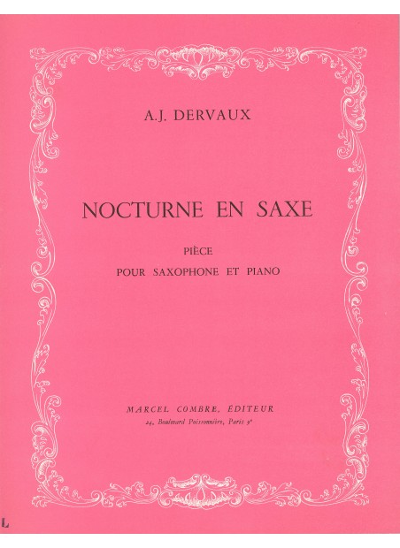 DERVAUX A.J. - NOCTURNE EN SAXE -