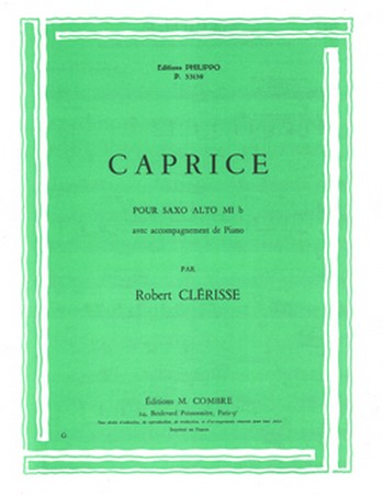 CLERISSE R. - CAPRICE - (SAXO/P)