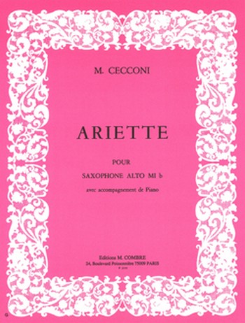 CECCONI M. - ARIETTE -