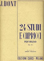 DONT J. - ESTUDIOS Y CAPRICHOS (24) OP.35