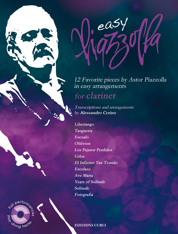 PIAZZOLLA A. - EASY PIAZZOLLA FOR CLARINET
