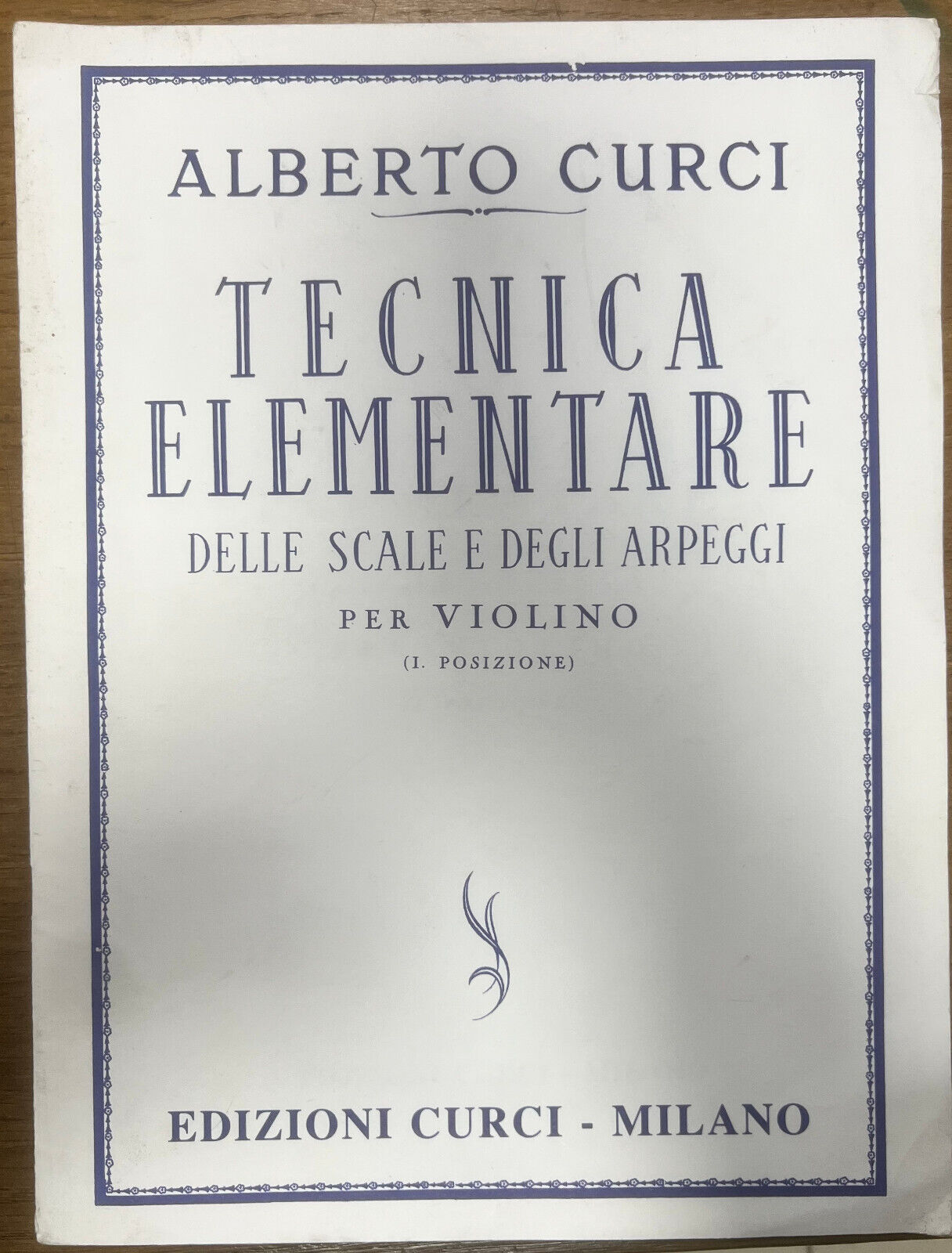 CURCI A. - TECNICA ELEMENTAL ESCALAS Y ARPEGIOS -