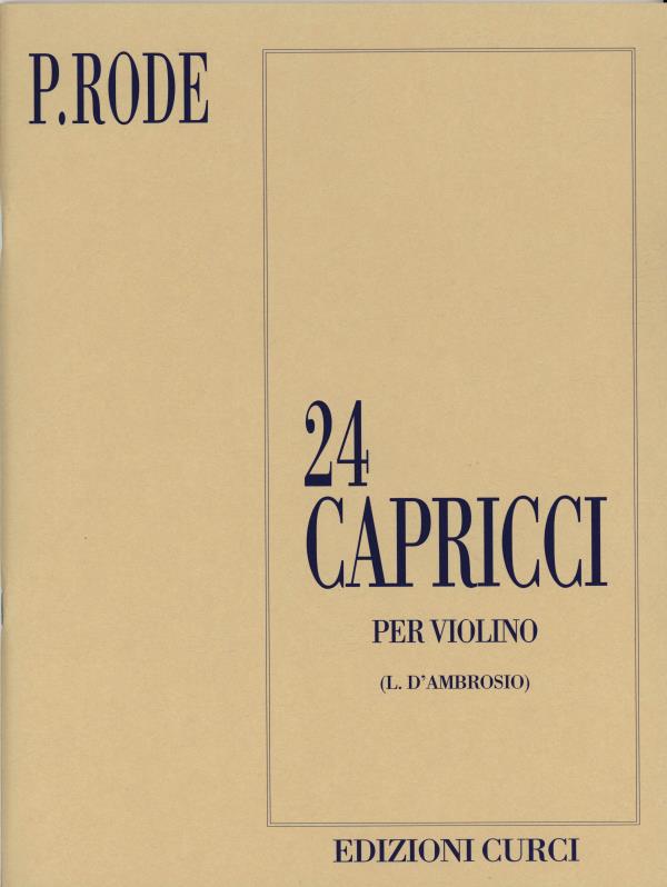 RODE P. - CAPRICHOS EN FORMA DE STUDIO (24)