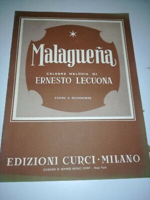 LECUONA E. - MALAGUEÑA -